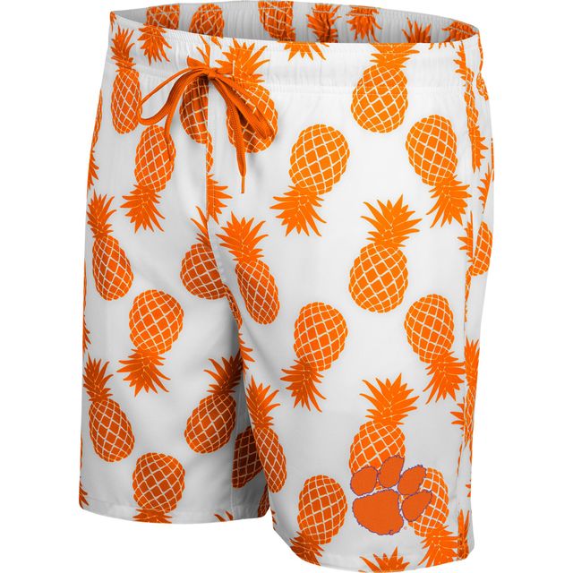 SHORT DE BAIN CO3 CLEM BLANC ORNG HOMME ANANAS (BLANC/COULEUR LIMITÉE L'ÉQUIPE) SWMMEN