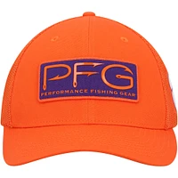 Men's Columbia Orange Clemson Tigers PFG Hooks Flex Hat