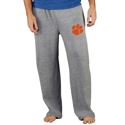 Clemson Tigers Concepts Sport Mainstream Terry Pants - Gray