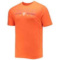 Men's Concepts Sport Heathered Charcoal/Orange Clemson Tigers Meter T-Shirt & Pants Sleep Set