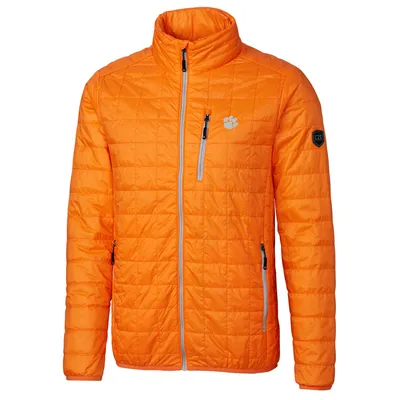 Clemson Tigers Cutter & Buck Rainier Full-Zip Jacket - Orange