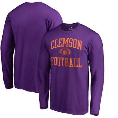 Clemson Tigers Fanatics Branded First Sprint Long Sleeve T-Shirt