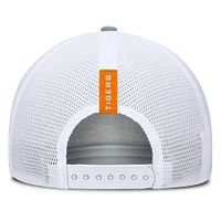 Casquette ajustable Fanatics pour hommes, gris chiné/orange, Clemson Tigers Profile Trucker
