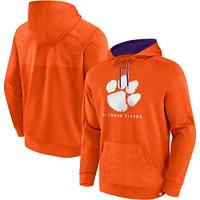 Sweat à capuche orange Fanatics Clemson Tigers Defender pour hommes