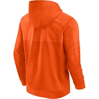 Sweat à capuche orange Fanatics Clemson Tigers Defender pour hommes