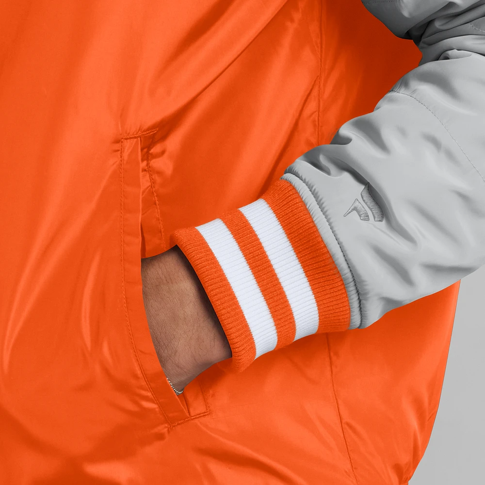 Veste à boutons-pression intégrale Elements Elite de Clemson Tigers Fanatics pour homme