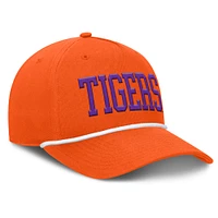 Men's Fanatics Orange Clemson Tigers Foul Ball Rope Adjustable Hat