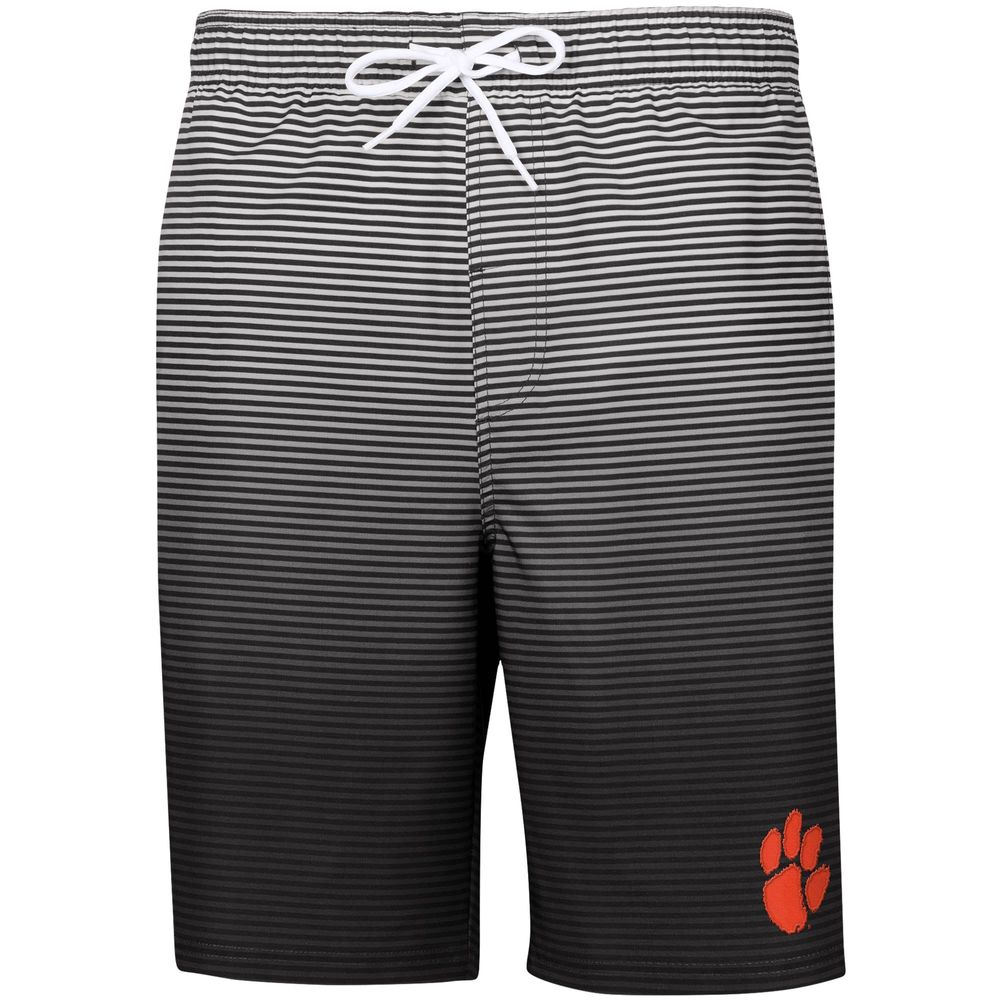 Men's G-III Sports by Carl Banks Black Clemson Tigers Ocean Swim Trunks