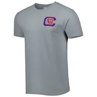 Men's Graphite Clemson Tigers Vault State Comfort T-Shirt