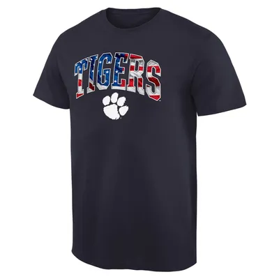 Clemson Tigers Banner Arch T-Shirt - Navy
