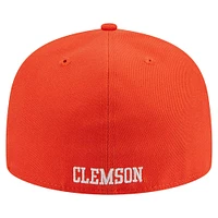Men's New Era Orange Clemson Tigers 59FIFTY Fitted Hat