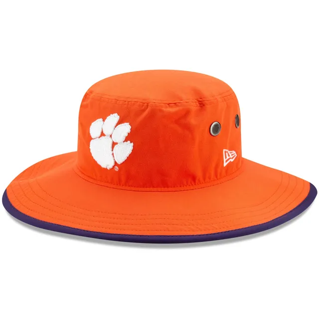 Clemson Tigers Columbia Bora Booney II Bucket Hat - Gray