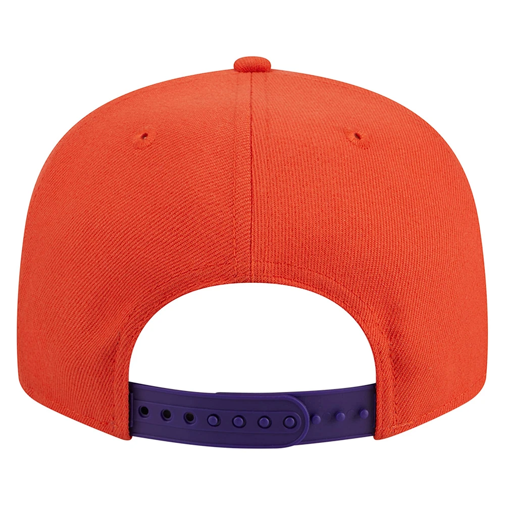 Men's New Era Orange Clemson Tigers Game Day 9FIFTY Snapback Hat