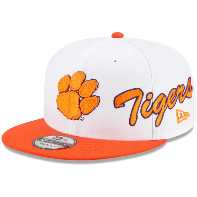 Men's New Era Orange Clemson Tigers Primary Team Logo Basic 59FIFTY Fitted  Hat