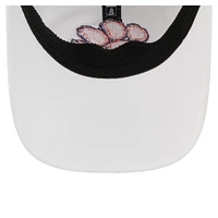 Casquette ajustable New Era Active Ripstop 9TWENTY blanche des Tigers de Clemson pour homme