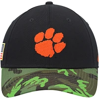 Men's Nike Black/Camo Clemson Tigers Veterans Day 2Tone Legacy91 Adjustable Hat