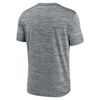 Men's Nike Charcoal Clemson Tigers 2025 Sideline Velocity Performance T-Shirt