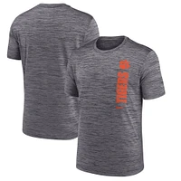 Men's Nike Clemson Tigers 2024 Sideline Velocity Performance T-Shirt