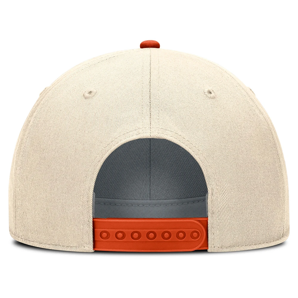 Casquette ajustable Nike Natural Clemson Tigers Primetime Rise pour homme