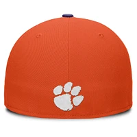 Men's Nike Orange/Purple Clemson Tigers Two-Tone Primetime Performance Fitted Hat