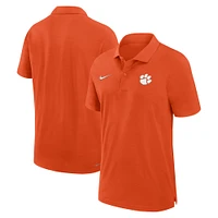 Polo tissé Nike orange Clemson Tigers 2024 pour homme