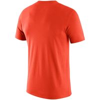 Men's Nike Orange Clemson Tigers Basketball Drop Legend Performance T-Shirt