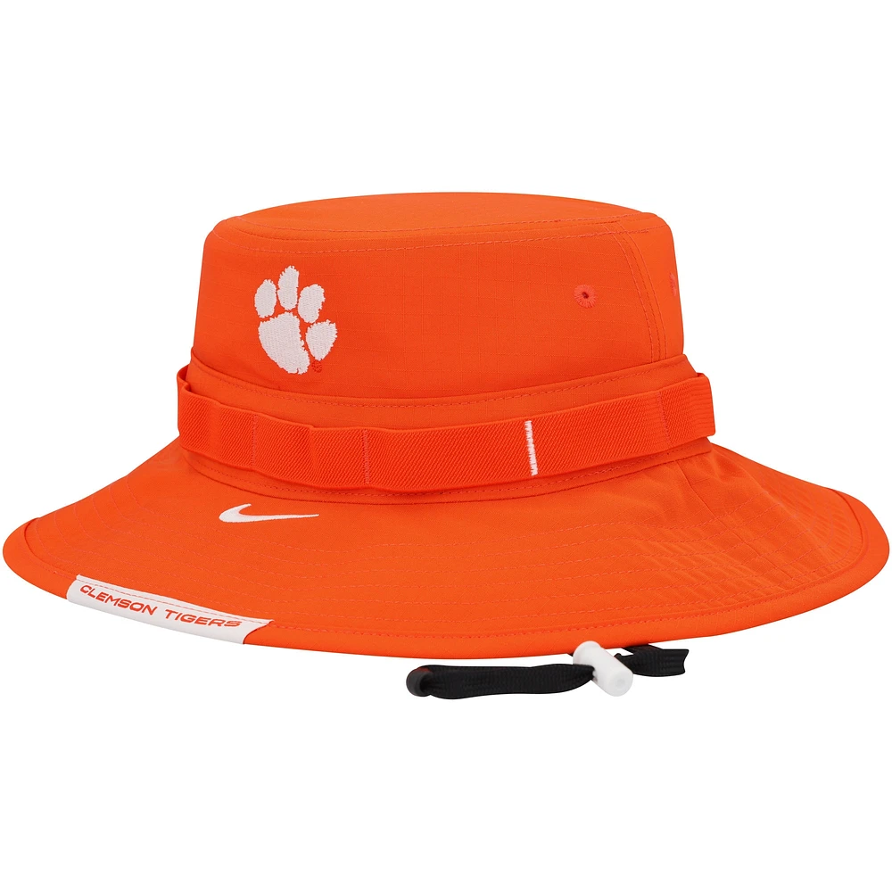 Chapeau Boonie performance Nike Clemson Tigers pour homme orange