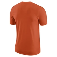 T-shirt Nike Clemson Tigers Campus Gametime orange pour homme