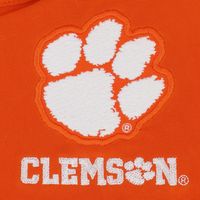 Men's Nike Orange Clemson Tigers Coach Short Sleeve Quarter-Zip Jacket