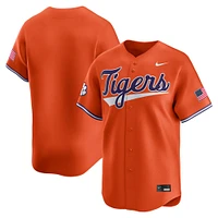 Maillot de baseball Nike Orange Clemson Tigers College Limited pour homme