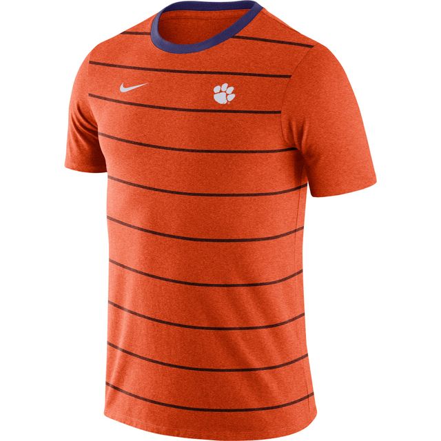 T-shirt orange tri-blend inspiré des Tigres de Clemson Nike pour homme