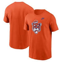 T-shirt Nike orange pour homme avec logo alternatif Legacy des Clemson Tigers