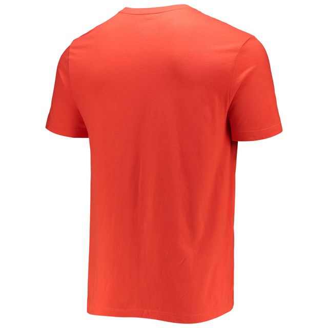 T-shirt Nike Clemson Tigers Logo Mantra Orange pour Homme