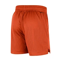 Men's Nike Orange Clemson Tigers Mesh Performance Shorts