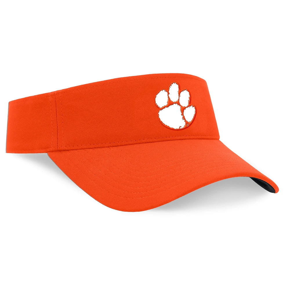 Visière réglable Nike Orange Clemson Tigers On-Field Ace Performance pour homme