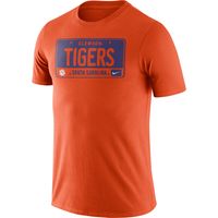 Men's Nike Orange Clemson Tigers Plate T-Shirt