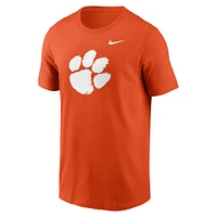 T-shirt orange avec logo Nike Clemson Tigers Primetime Evergreen pour homme