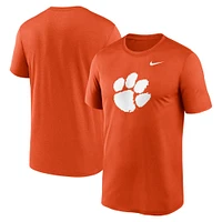 T-shirt Nike orange avec logo Primetime Legend des Clemson Tigers pour homme