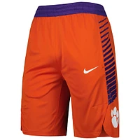 Short de basket-ball Nike Clemson Tigers Replica Team orange pour homme