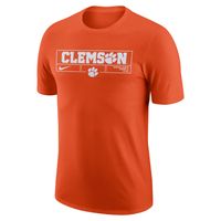 Men's Nike Orange Clemson Tigers Wordmark Stadium T-Shirt