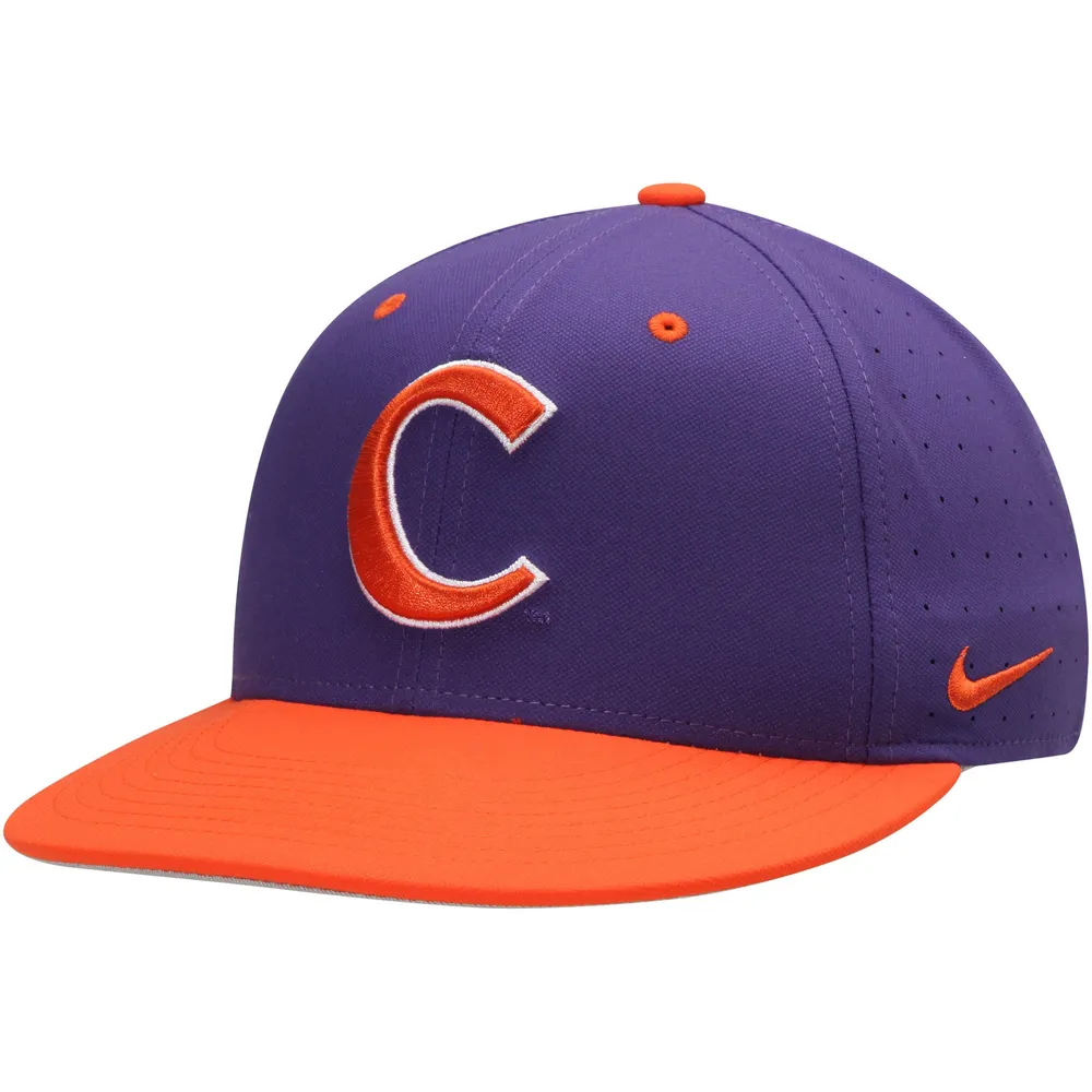 Lids Clemson Tigers Nike Aerobill Performance True Fitted Hat