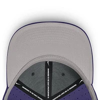 Casquette ajustée True Performance pour homme Nike Clemson Tigers On-Field Dugout violette