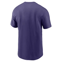 Men's Nike Purple Clemson Tigers Palmetto C T-Shirt