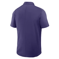 Polo Nike violet Clemson Tigers Primetime Victory Legacy Vault Performance pour homme