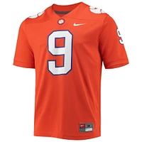 Men's Nike Travis Etienne Orange Clemson Tigers 2021 Draft Class Game Jersey