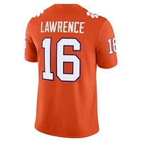 Men's Nike Trevor Lawrence Orange Clemson Tigers Alumni Game Jersey