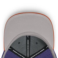 Casquette ajustée Nike True Performance On-Field Dugout pour homme Clemson Tigers blanc/violet