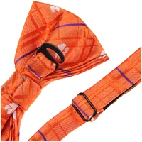 Men's Orange Clemson Tigers Oxford Bow Tie