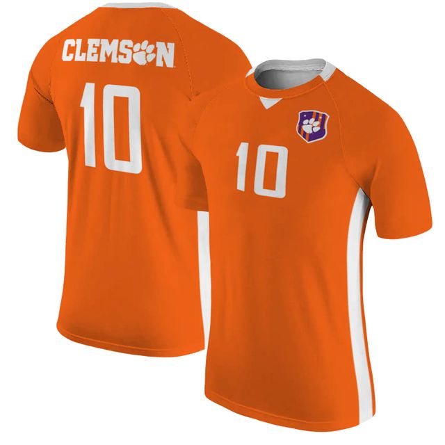 Maillot de football orange Clemson Tigers #10 marque rétro originale pour hommes