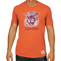 Men's Original Retro Brand Orange Clemson Tigers Big & Tall Mock Twist T-Shirt